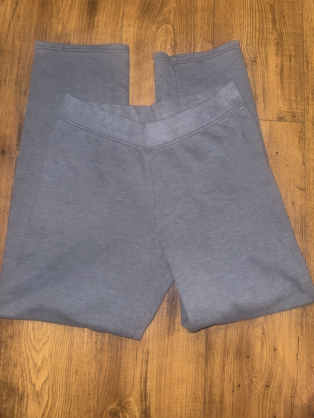 Women’s Cozy Stretch Pull-On joggers, open leg, flared leg - Gray